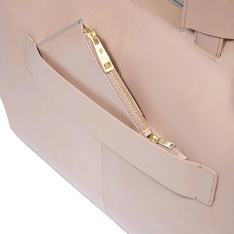  Сумка деловая Piquadro Blue Square BD6680B2/RO2 женская, кожа, пудровый 