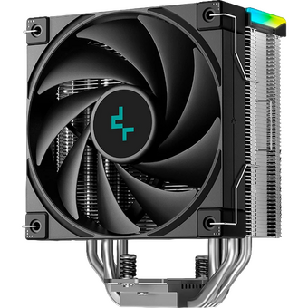  Кулер DEEPCOOL AK400 Digital SE LGA1700/1200/115X/AM5/AM4 (TDP 220W, PWM, Fan 120mm, 4 тепл. трубки, ARGB, черный) Ret 