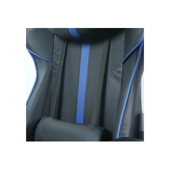  Кресло игровое BRABIX GT Carbon GM-120 (531930) эко.кожа, черный/синий 