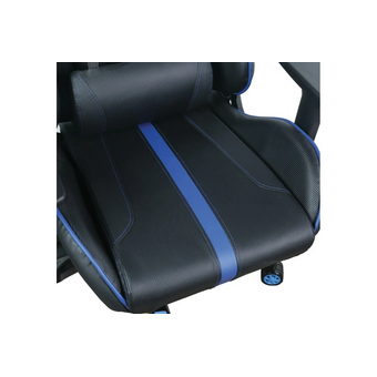  Кресло игровое BRABIX GT Carbon GM-120 (531930) эко.кожа, черный/синий 