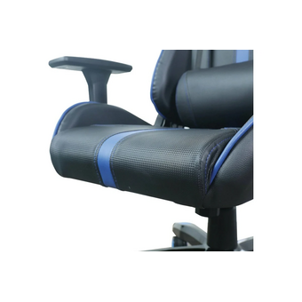  Кресло игровое BRABIX GT Carbon GM-120 (531930) эко.кожа, черный/синий 