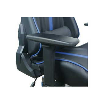  Кресло игровое BRABIX GT Carbon GM-120 (531930) эко.кожа, черный/синий 