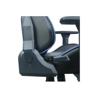  Кресло игровое BRABIX GT Carbon GM-120 (531930) эко.кожа, черный/синий 