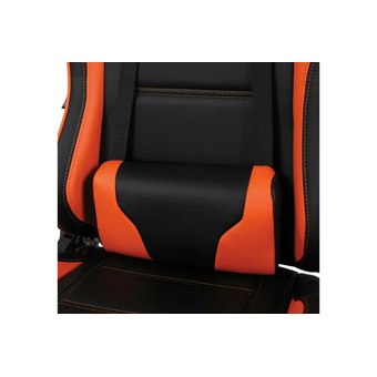  Кресло игровое BRABIX GT Racer GM-100 (531925) эко.кожа, черный/оранжевый 