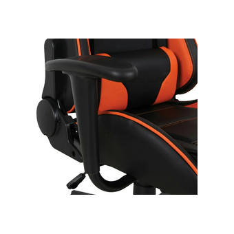  Кресло игровое BRABIX GT Racer GM-100 (531925) эко.кожа, черный/оранжевый 
