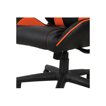  Кресло игровое BRABIX GT Racer GM-100 (531925) эко.кожа, черный/оранжевый 