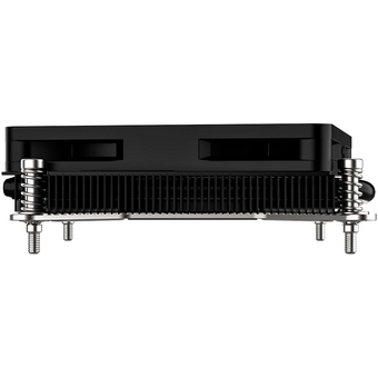  Кулер ID-COOLING IS-23i Black LGA1851/1700/1200/115X низкопрофильный высота 23mm (TDP 45W, PWM, 2 тепл.трубки, медная база, Fan 80mm) Box 