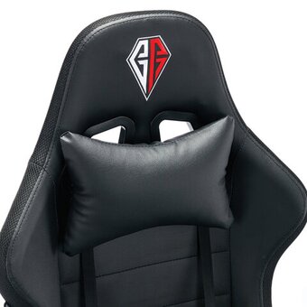  Кресло игровое BRABIX Lumen GM-150 RGB (532801) эко.кожа, черный 