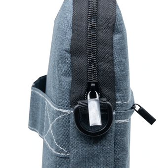  Сумка для ноутбука Portcase KCB-165 Grey серый нейлон/полиэстер 