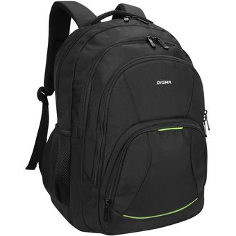  Рюкзак для ноутбука Digma Stash S1 (DGBP15S1BK) черный 