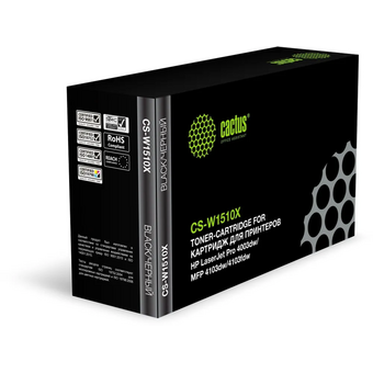 Картридж лазерный Cactus CS-W1510X-MPS 151X черный 18000стр для HP LJ Pro 4003dw/MFP4103dw/4103fdw с чипом 
