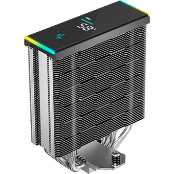  Кулер DEEPCOOL AK400 Digital SE LGA1700/1200/115X/AM5/AM4 (TDP 220W, PWM, Fan 120mm, 4 тепл. трубки, ARGB, черный) Ret 