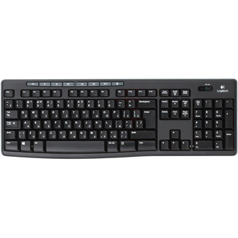  Беспроводная клавиатура/мышь MK270 DEFENDER RUS BLACK 920-003381 LOGITECH 