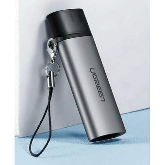  Кардридер UGreen CM184 (50704) USB-C TF + SD Card Reader серый 