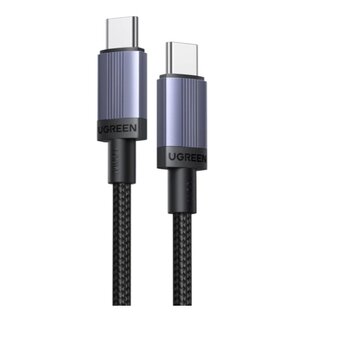  Кабель UGREEN L532 (65909) USB-C to USB-C PD Fast Charging Cable 240W Max. Длина 3м серый космос 