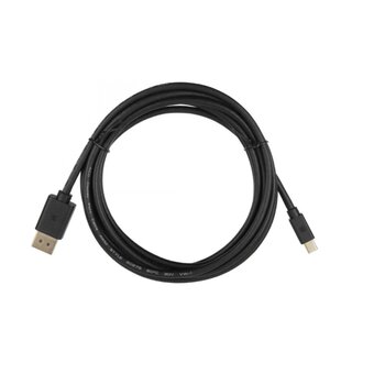  Кабель ACD ACD-DDMM2-18B DisplayPort 1.2, DP-mDP, Golden Plated, 20m/20m, Черный, 1.8м 