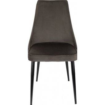  Стул Бюрократ CH-K4_1/HL74_2 коричневый Holland 74 металл черный на ножках 