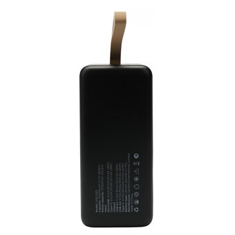  Портативный аккумулятор Gembird GPB-50Q 50000мАч, QC/PD, дисплей, черный 