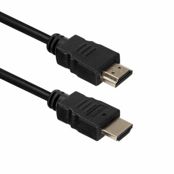  Кабель ACD ACD-DHHM1-10B HDMI 1.4, Golden Plated, 19m/19m, Черный, 1м 