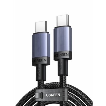  Кабель UGREEN L532 (65909) USB-C to USB-C PD Fast Charging Cable 240W Max. Длина 3м серый космос 
