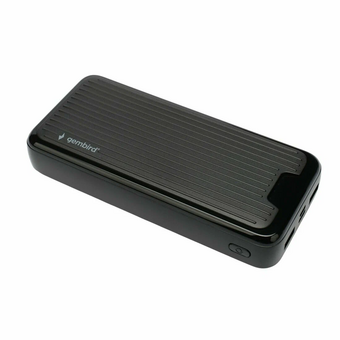  Портативный аккумулятор Gembird GPB-20 20000мАч, 2A, черный 