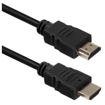  Кабель ACD ACD-DHHM1-18B HDMI 1.4, Golden Plated, 19m/19m, Черный, 1.8м 