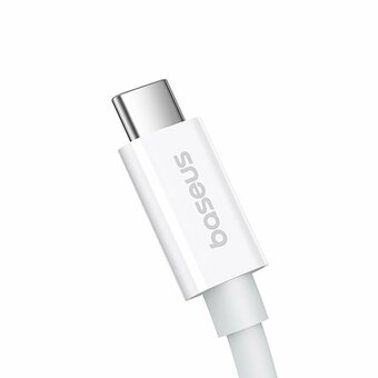  Кабель BASEUS P10365200211-02 Superior Series 2 USB4 Full-Function Fast Charging Cable Type-c to Type-c 240W 1m Moon White 