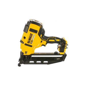 Пистолет шпилькозабивной аккумуляторный DeWALT DCN660D2-QW с АКБ и ЗУ желтый 