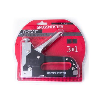  Пистолет скобозабивной GROSSMEISTER 008006002 