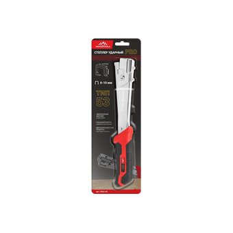  Степлер Vertextools Pro 0043-05 ударный молоткового типа 6-10 мм (тип 53) 
