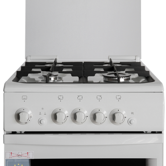  Плита De Luxe 506040.04г(кр)чр белый 