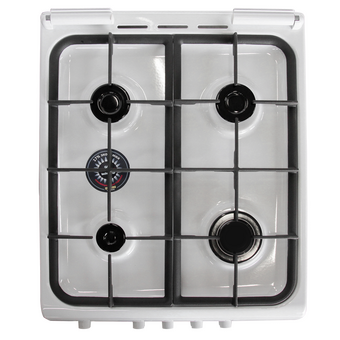  Плита De Luxe 506040.04г(кр)чр белый 