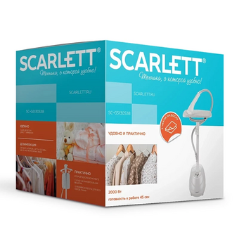  Отпариватель напольный Scarlett SC-GS130S38 белый 