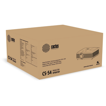  Проектор Cactus Bright CS-S4.WT 3LCD 5900Lm ANSI 