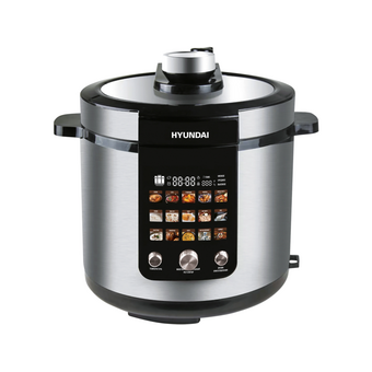 Мультиварка-скороварка Hyundai HYMC-2402 серебристый/черный 