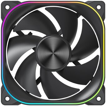  Вентилятор XASTRA FG120B ARGB single pack 120x120x25мм (ARGB, PWM, black) Color Box 