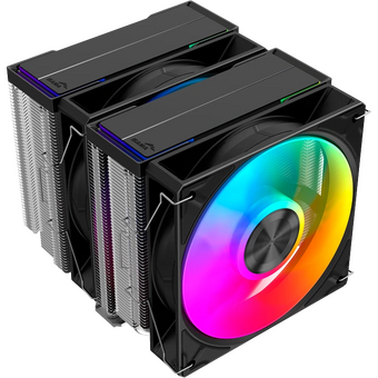  Кулер SAMA A60L (A60-XXWAYXOX-G) (265W, 4-pin PWM, 156.5mm, 6x6mm, ARGB, 2x120mm, 78CFM, 29dBA, 2200RPM, S 1851/1700/1200/115) 