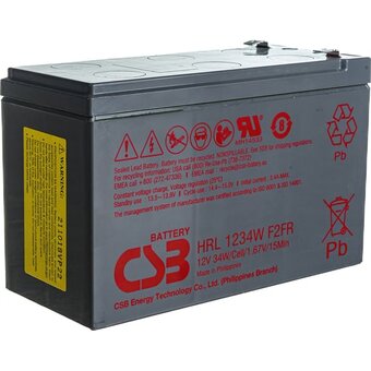  Аккумулятор CSB HRL 1234W F2 FR 12V/9Ah 