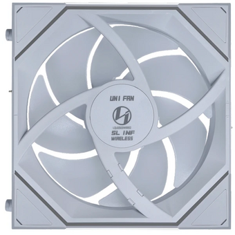  Вентилятор Lian Li Uni Fan SL-INF Wireless 120 Reverse Blade (G99.12RSLIN1W1W.R0) / 12RSLIN1W1W White / 120x122,1x25мм (PWM, ARGB, 2200 об/мин (Max.)) 