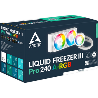  СВО Arctic Liquid Freezer III Pro 240 A-RGB (White) (ACFRE00186A) Multi Compatible All-In-One 