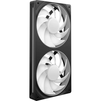  Кулер NZXT F240 RGB Core (RF-U24HF-B1) (120x120x25mm, 4-pin PWM, 75.12CFM, 30dBA, 2400RPM, Black, Single-Frame Fan Unit) 