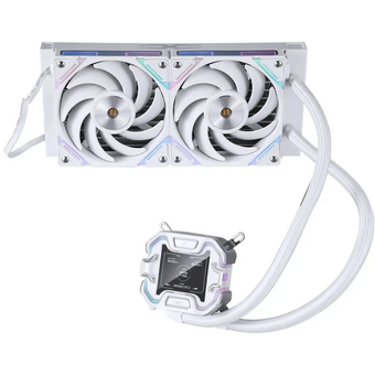  СВО 1STPLAYER X-240 White (X-240-WH) / 2x120mm, ARGB, IPS display 