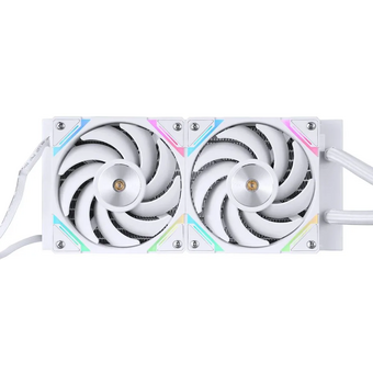  СВО 1STPLAYER X-240 White (X-240-WH) / 2x120mm, ARGB, IPS display 