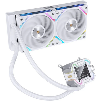  СВО 1STPLAYER X-240 White (X-240-WH) / 2x120mm, ARGB, IPS display 