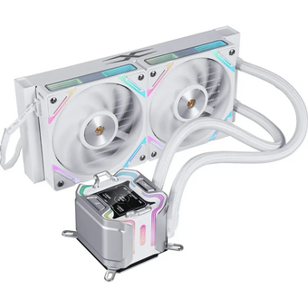  СВО 1STPLAYER X-240 White (X-240-WH) / 2x120mm, ARGB, IPS display 