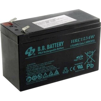  Аккумулятор B.B. Battery HR 1234 12V 9Ah 