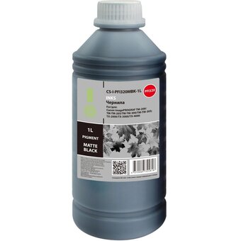  Чернила Cactus CS-I-PFI320MBK-1L PFI-320/120 черный матовый1000мл для imagePrograf TM-200/TM-205/TM-300/TM-305;TX-2000/TX-3000/TX-4000 