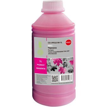  Чернила Cactus CS-I-PFI321M-1L PFI-321/121 пурпурный1000мл для Canon imagePrograf TM-250/TM-255/TM-350/TM-355 