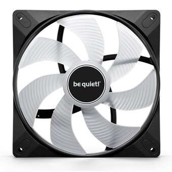  Кулер be quiet! Light Wings LX (BL126) Black 140mm PWM (140x140x25mm, 4-pin ARGB, 56.0CFM, 22.9dBA, 1200RPM) 