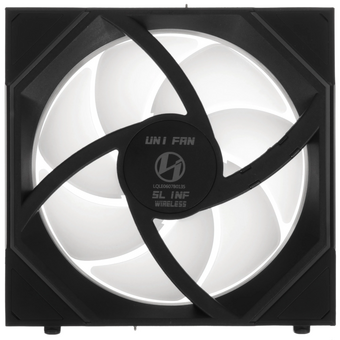  Вентилятор Lian Li Uni Fan SL-INF Wireless 120 (G99.12SLIN1W1B.R0) / 12SLIN1W1B Black / 120x122,1x25мм (PWM, ARGB, 2300 об/мин (Max.), 29,2dBa) 